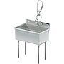 UTILITY SINK 30 X 18 W / PULL DOWN SPRAYER